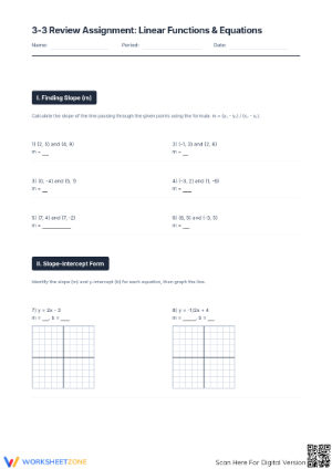 Printable Exponent Rules Worksheet | Grade 8 Math