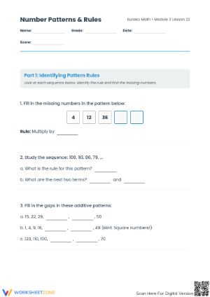 4.OA.4 Worksheet: Factors & Multiples — Grade 4 Aligned