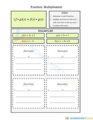 Function Multiplication Notes: Understanding Concepts