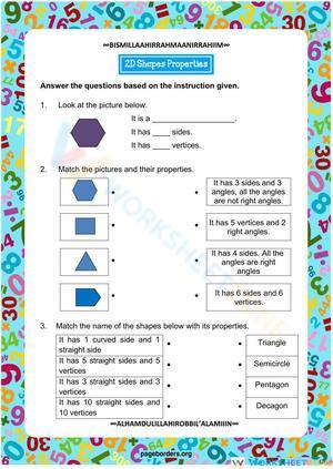 Properties of 2D Shapes