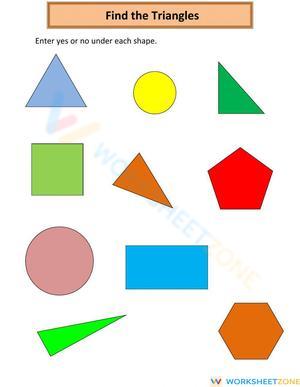 Identifying and Finding Triangles