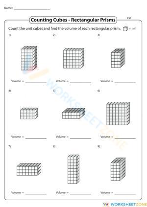 Volume of a rectangular prism