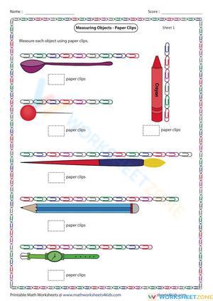 Measuring things using non standard unit