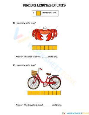 Finding lengths in unit