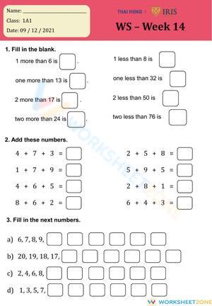 Grade 1 - Revision