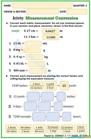 Conversion of Measure