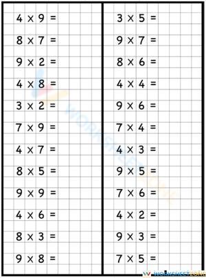 1 Digit Multiplication