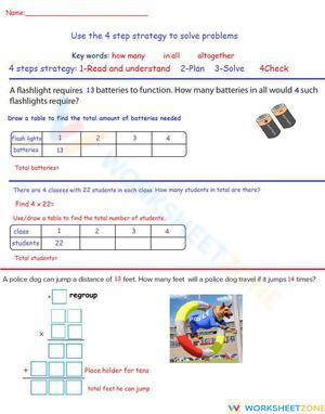 Problem solving( Multiplication)