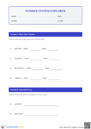 Essential Number System Explorer | Grade 6 Math Aligned