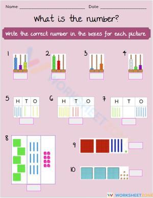 What is the number?