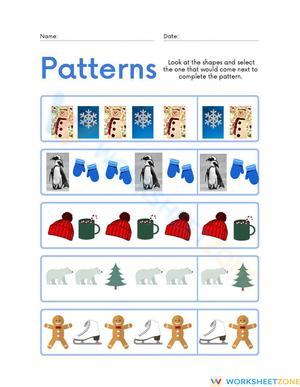 Winter pattern