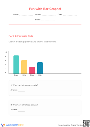 Printable Grade 3 Pictographs Worksheet | Essential Math