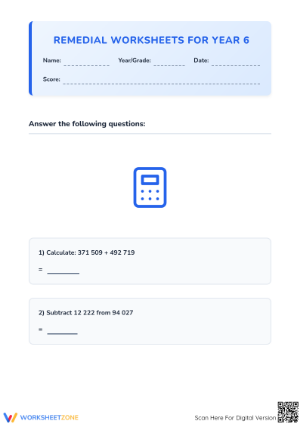Essential Grade 5 Math Revision Pack | Printable Prep
