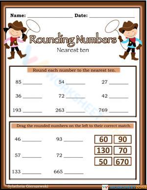 Rounding Numbers to Nearest 10