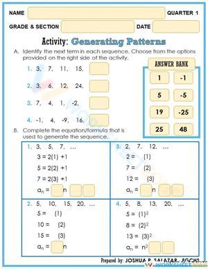 Generating Patterns