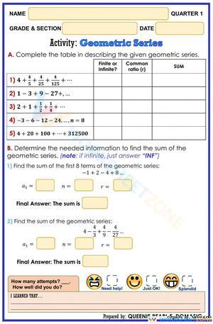 Geometric Series