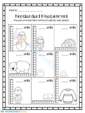 Non-standard unit Measurement