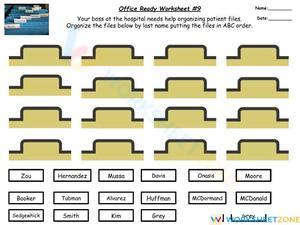 Office Ready Worksheet -9