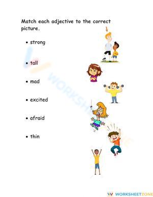 Adjectives for people