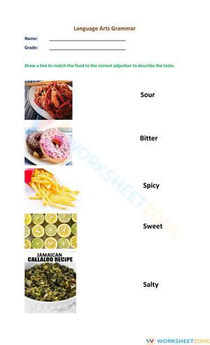 Adjectives and our senses