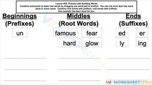Lesson -35: Practice with Building Words