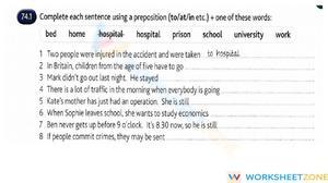 Grade 10 Articles — Printable No-Prep Worksheet