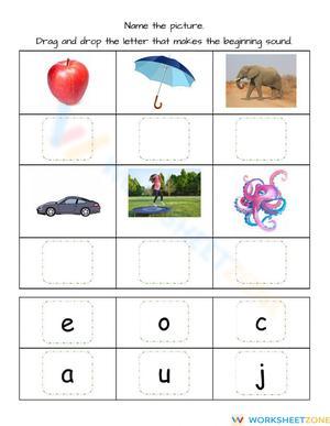 Beginning Sounds Match-2