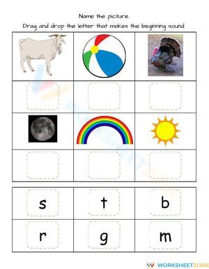 Beginning Sounds Match-1