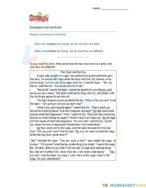 The Tiger and the Fox