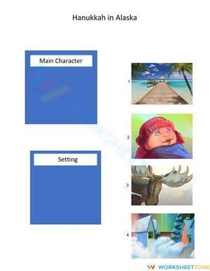 Hanukkah in Alaska Story Elements Sheet | Printable Guide