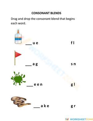 Consonant Blends