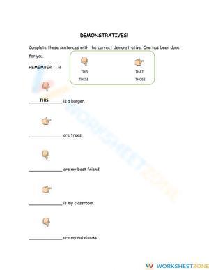 Demonstratives