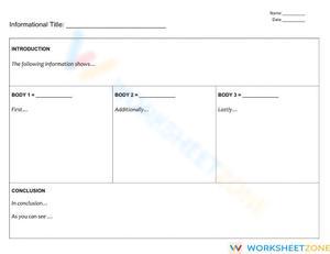 Informatinal Graphic Organizer