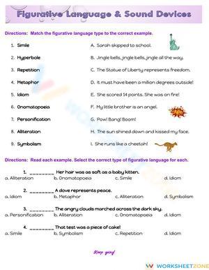 Figurative Language and Sound Devices