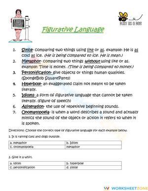 Learn Different Types of Figurative Language