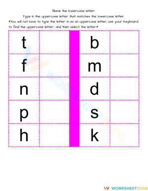 Letter Match 1