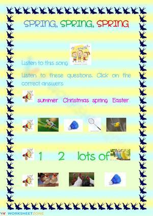 Spring spring spring song