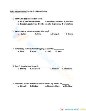 The Chocolate Touch Ch. 1