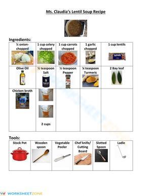 Ms Claudia Lentil Soup