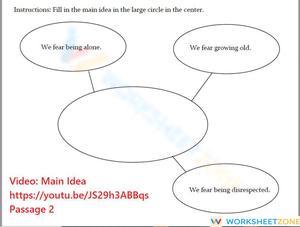 Identify Main idea passage 2