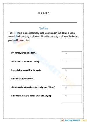 Grade 2 Language Mechanics — Printable No-Prep Worksheet