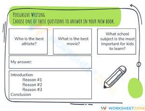 Persuasive Writing 3