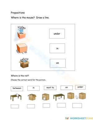 Place Prepositions