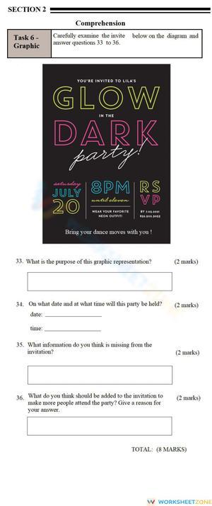 Standard 5 - comprehension