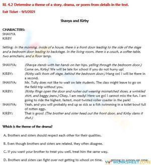 BES Friday Exit Ticket RL 4.2