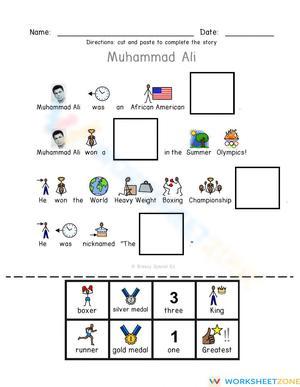 Essential Muhammad Ali Reading Comprehension | Grade K