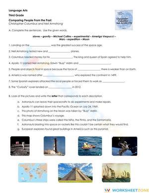 Christopher Columbus and Neli Armstrong