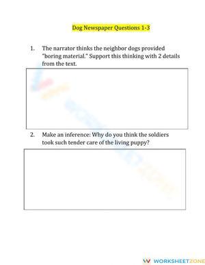 Journeys lesson 18 comp questions 1-3