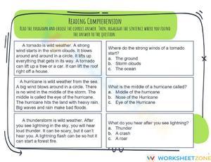 Reading Comprehension 1