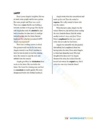 Journeys Lafff text summary